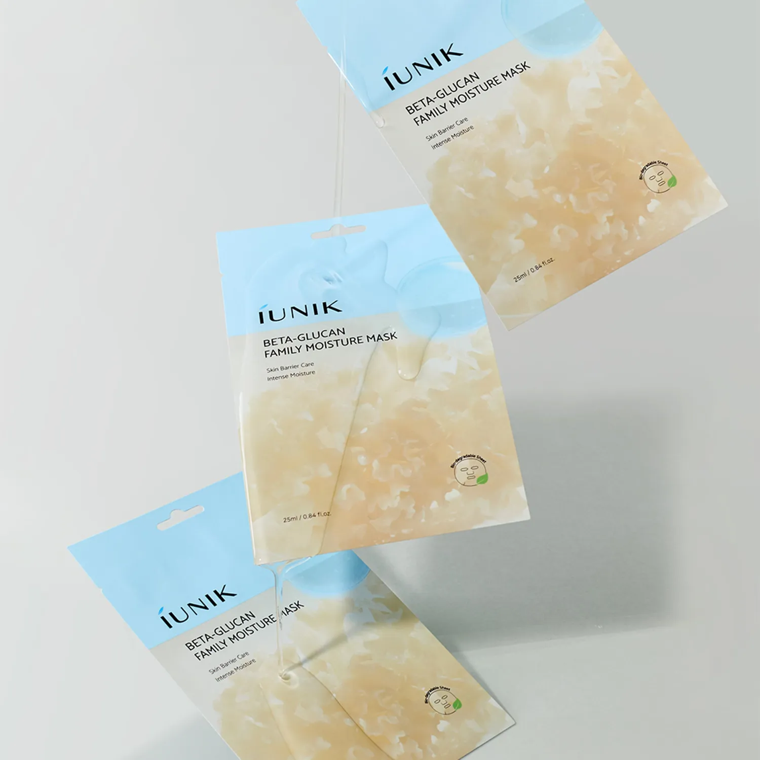 IUNIK Hydration Boost Trio fuktighetssett med beta-glukan