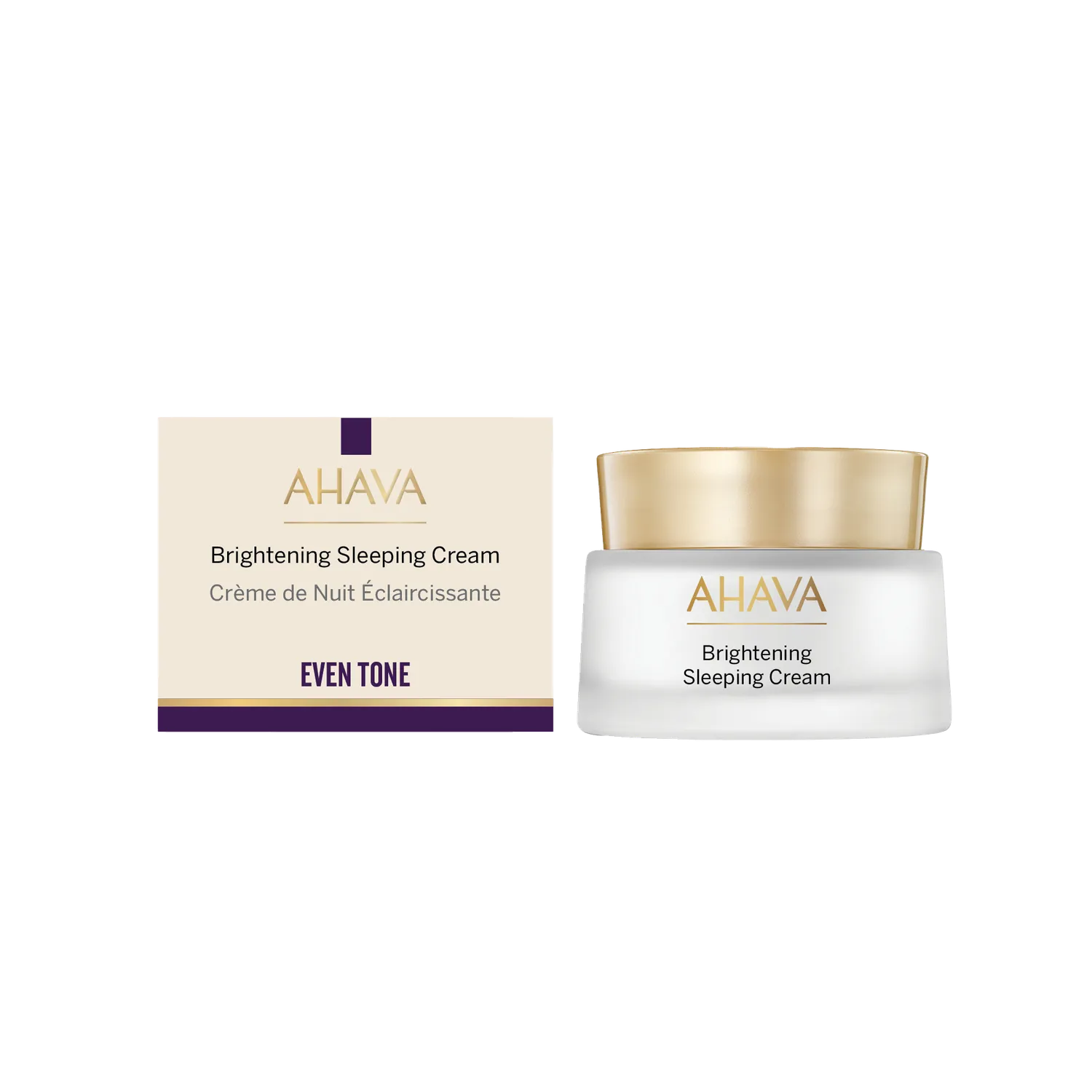 AHAVA Brightening Sleeping Cream nattkrem