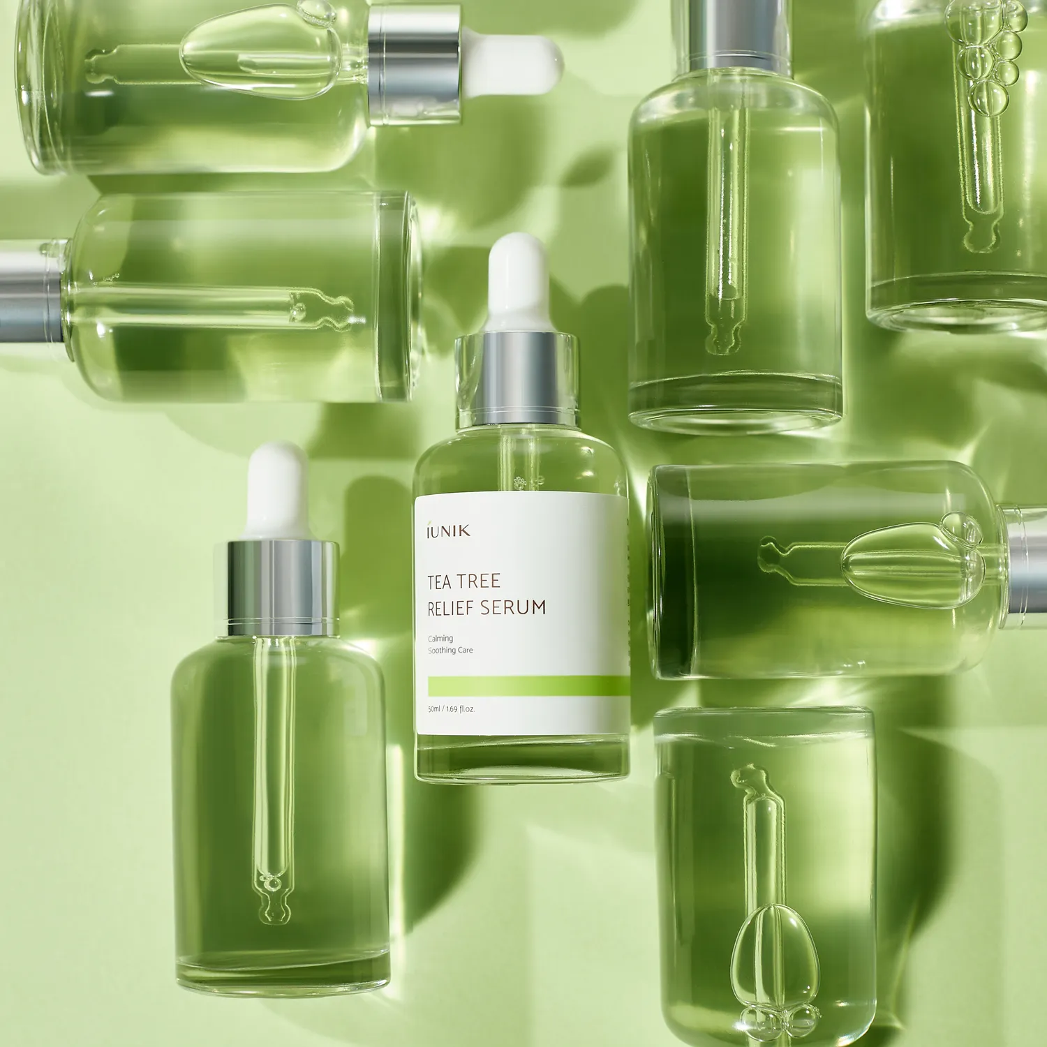 IUNIK Tea Tree Relief Serum serum mot kviser