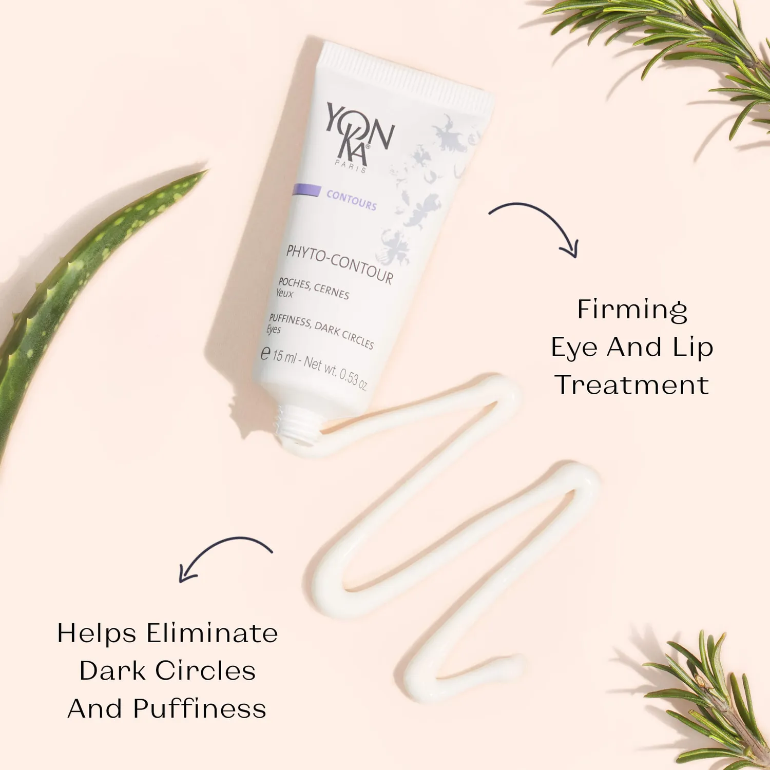 Yon-Ka Phyto-Contour øyekrem med rosmarin og aloe vera