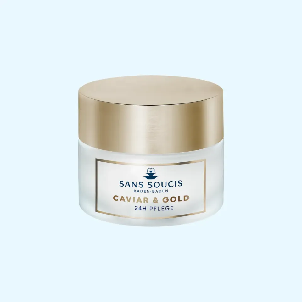 Sans Soucis Caviar & Gold 24h Pflege ansiktskrem 50 ml med 24-karat gull