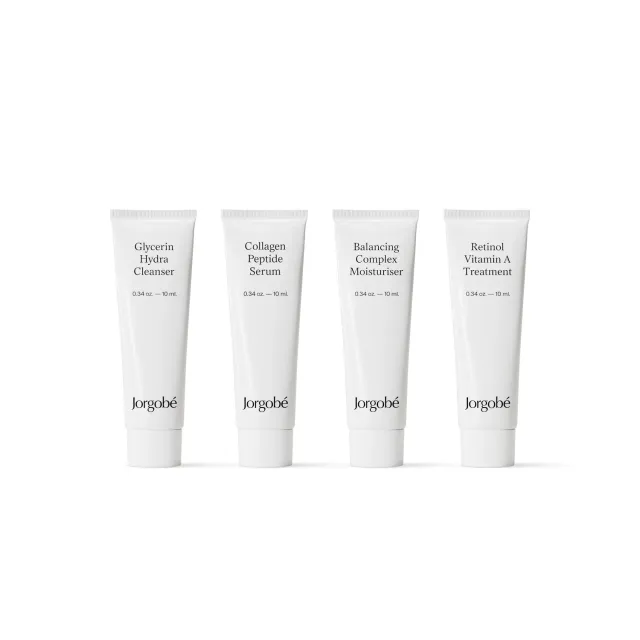 Jorgobé Fine Lines & Wrinkles Rutin mot fine linjer og rynker Mini hudpleiesett