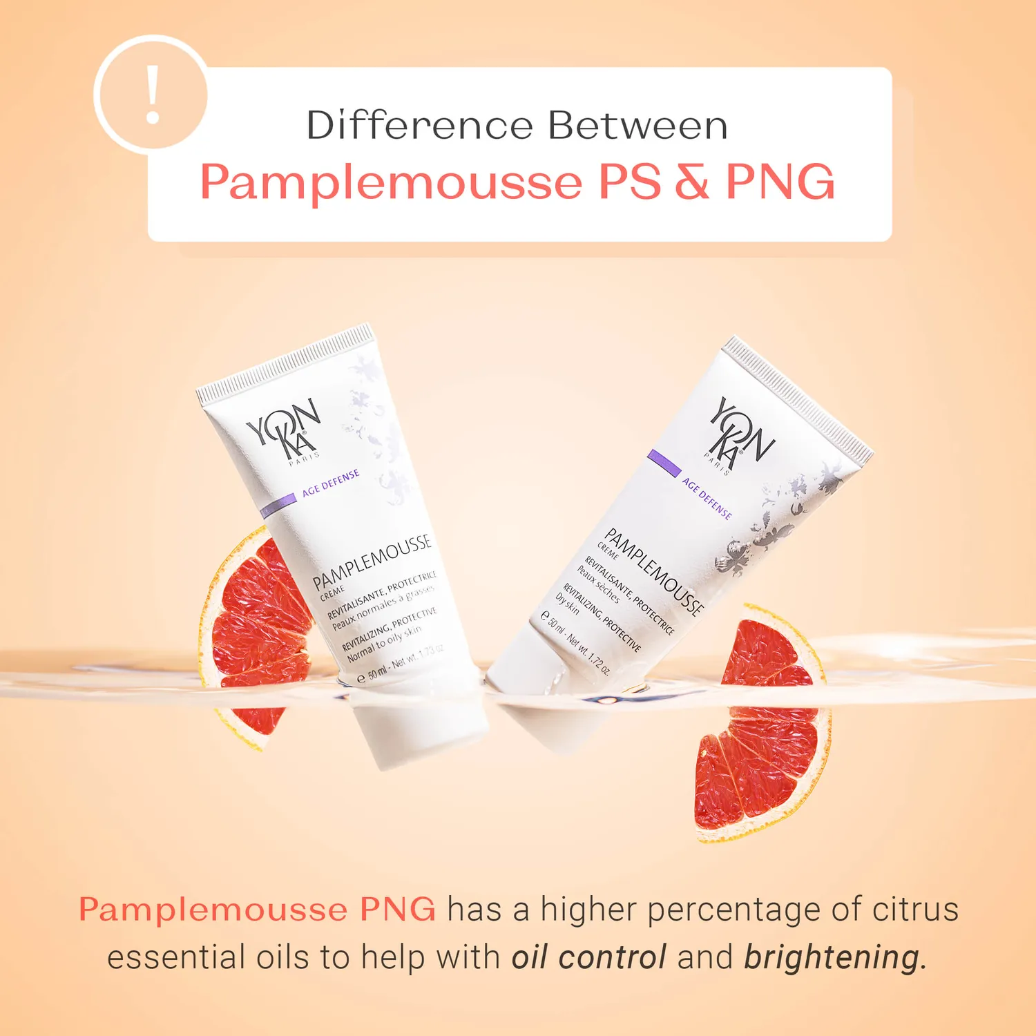Yon-Ka Pamplemousse Normal to Oily Skin ansiktskrem