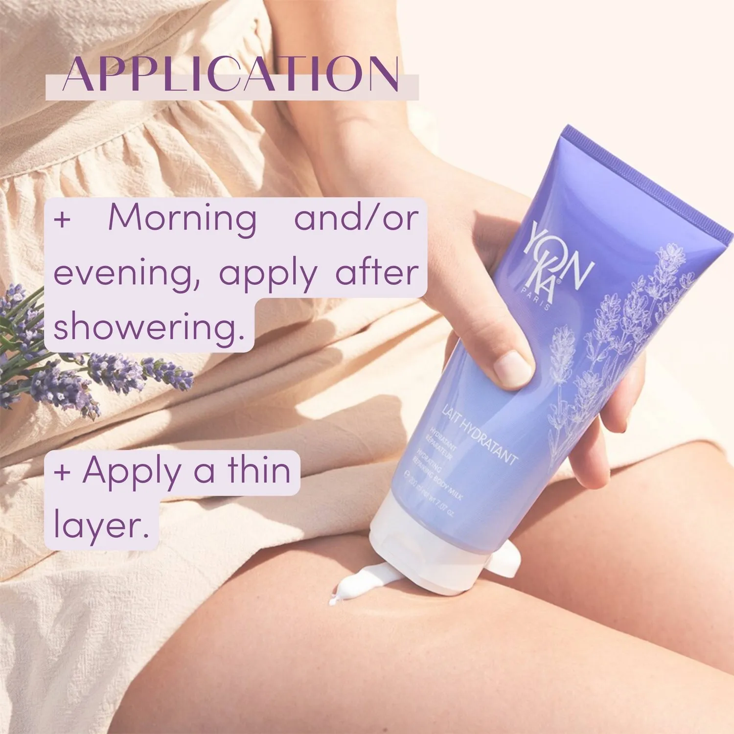 Yon-Ka Lait Hydratant Detox kroppslotion 200 ml lett tekstur