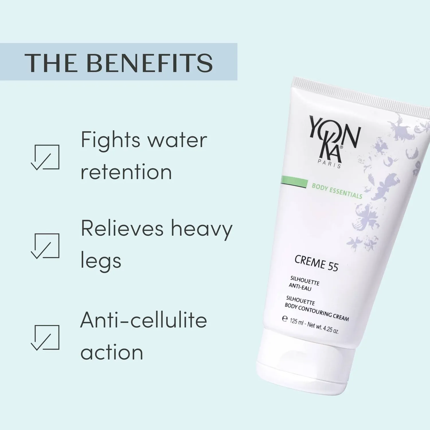 Yon-Ka Crème 55 kroppskrem – drenerende pleie