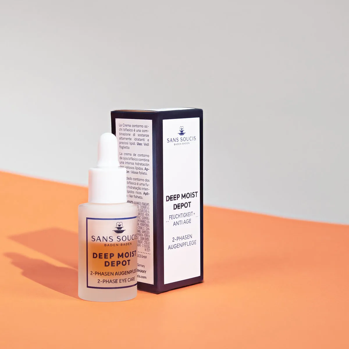 Sans Soucis Deep Moist Depot 2-Phasen øyekrem 8 ml fukt