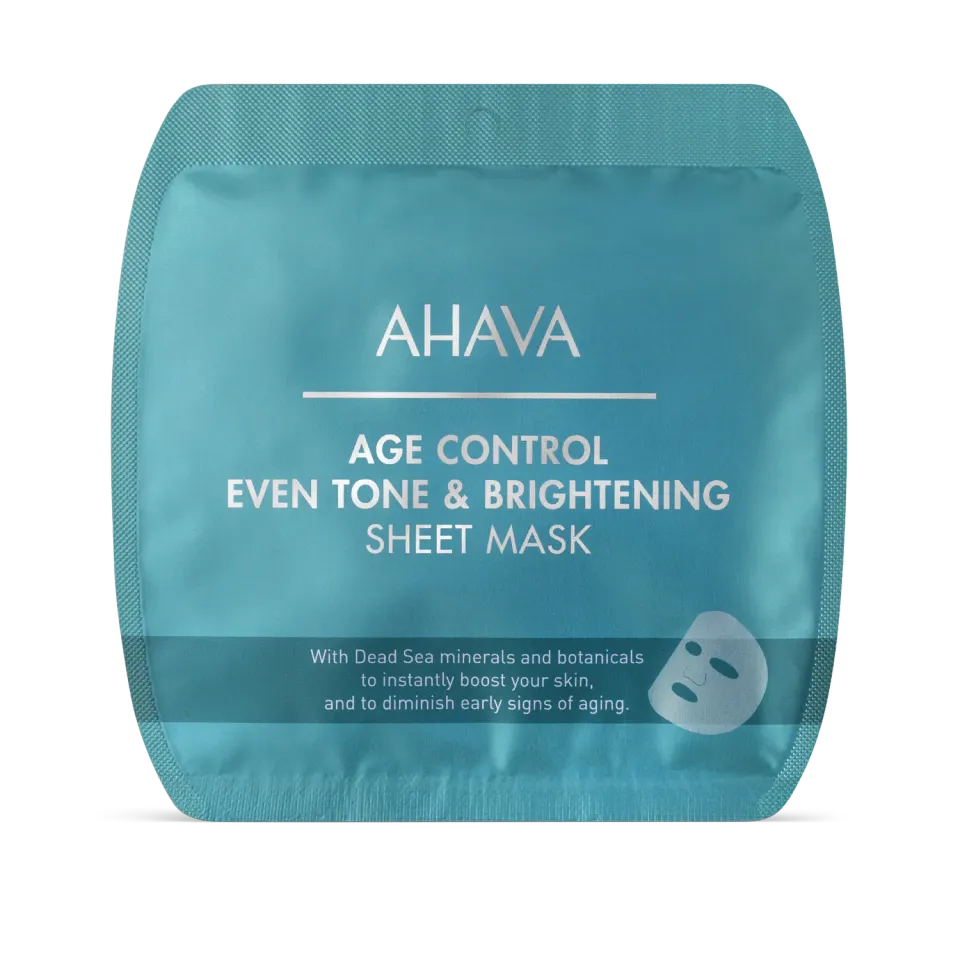 Ahava Age Control Even Tone & Brightening Sheet Mask ansiktsmaske