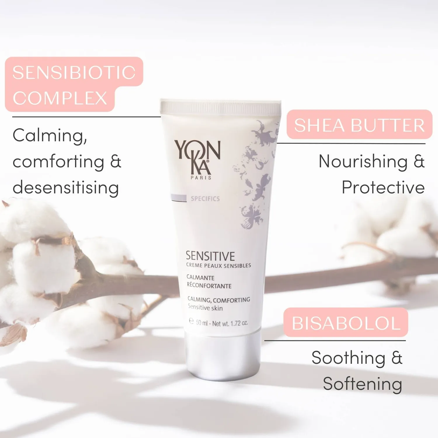 Yon-Ka Sensitive Crème Peau sensible ansiktskrem for sensitiv hud