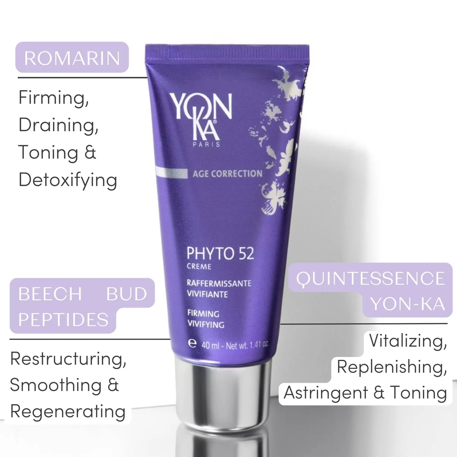 Yon-Ka Phyto 52 nattkrem – rosmarin
