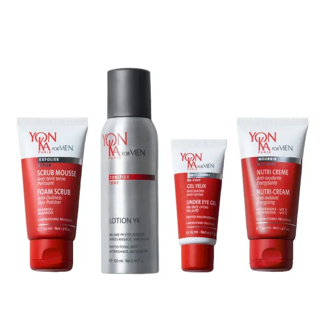 Yon-Ka Healthy Glow Routine Men hudpleiesett