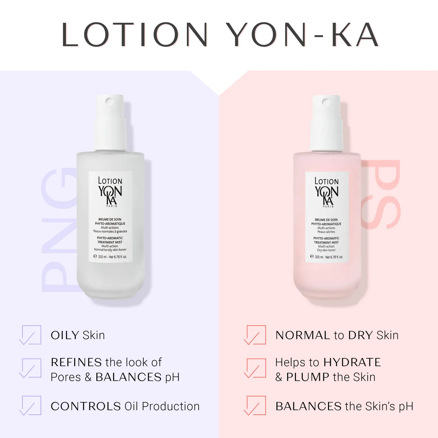 Yon-Ka Lotion Yon-Ka Dry skin ansiktsmist uten alkohol