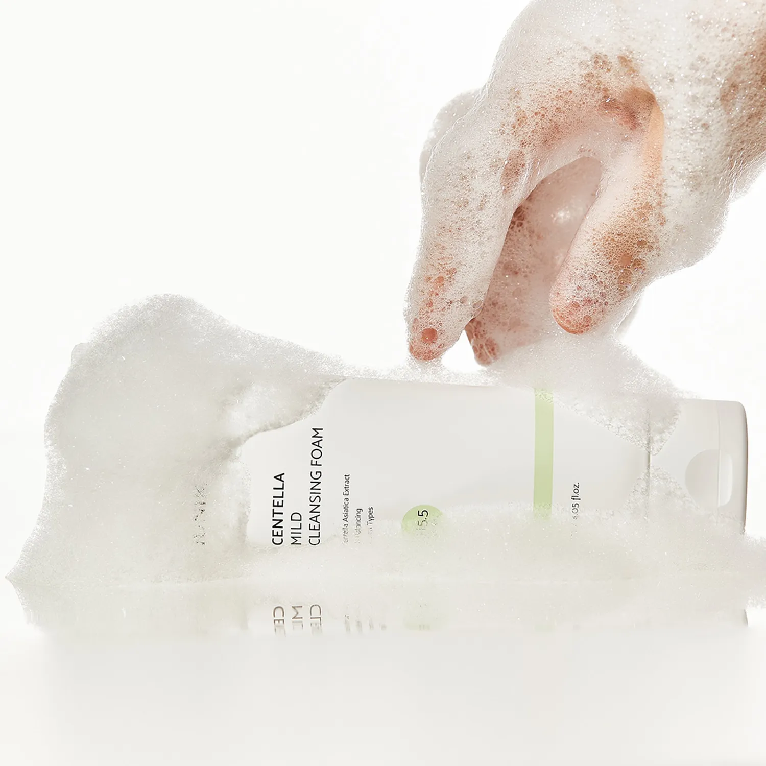 IUNIK Centella Double Cleansing Duo dobbelrens med olje og skum