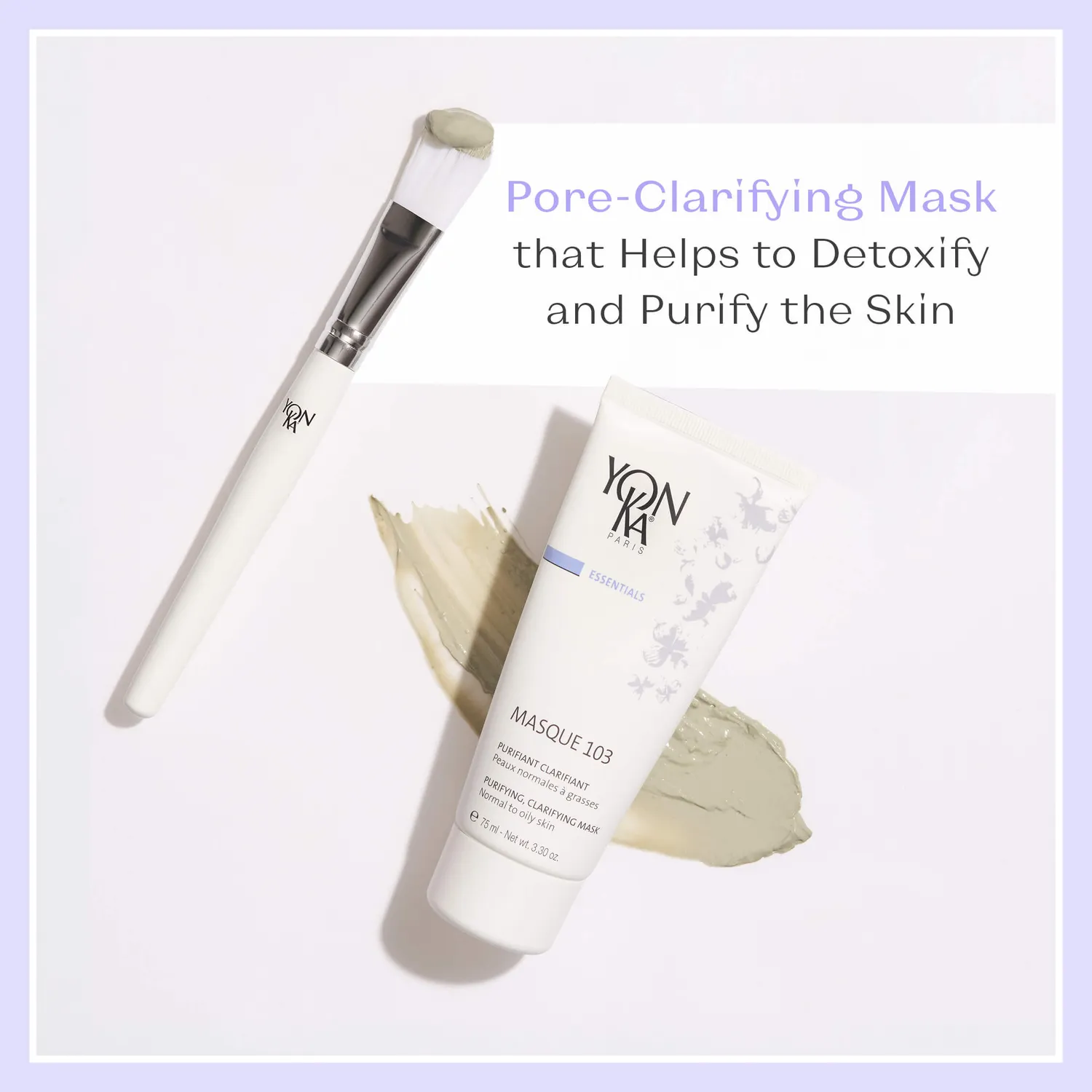 Yon-Ka Masque 103 leirmaske for normal og fet hud