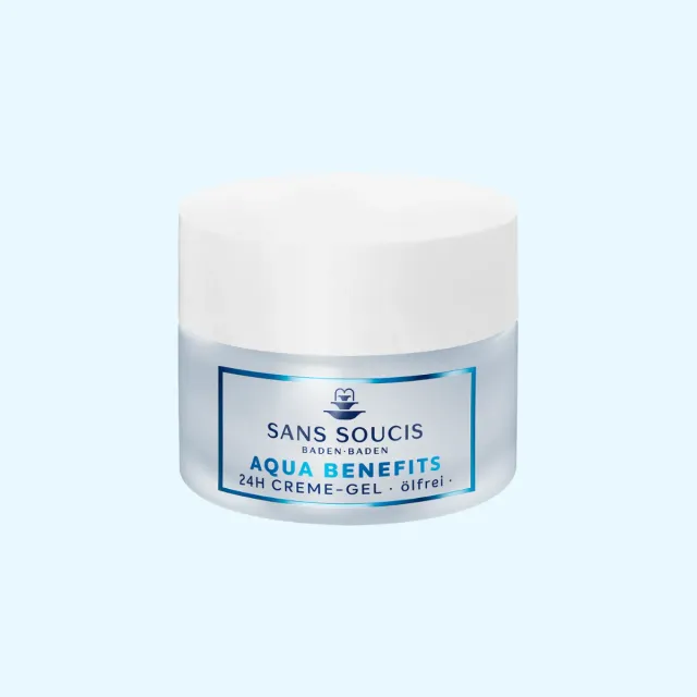 Sans Soucis Aqua Benefits 24h Creme-Gel fuktighetskrem 50 ml oljefri