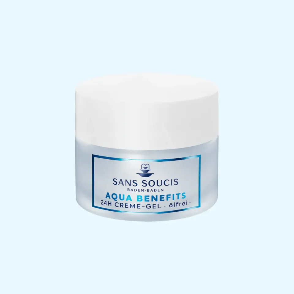 Sans Soucis Aqua Benefits 24h Creme-Gel fuktighetskrem 50 ml oljefri