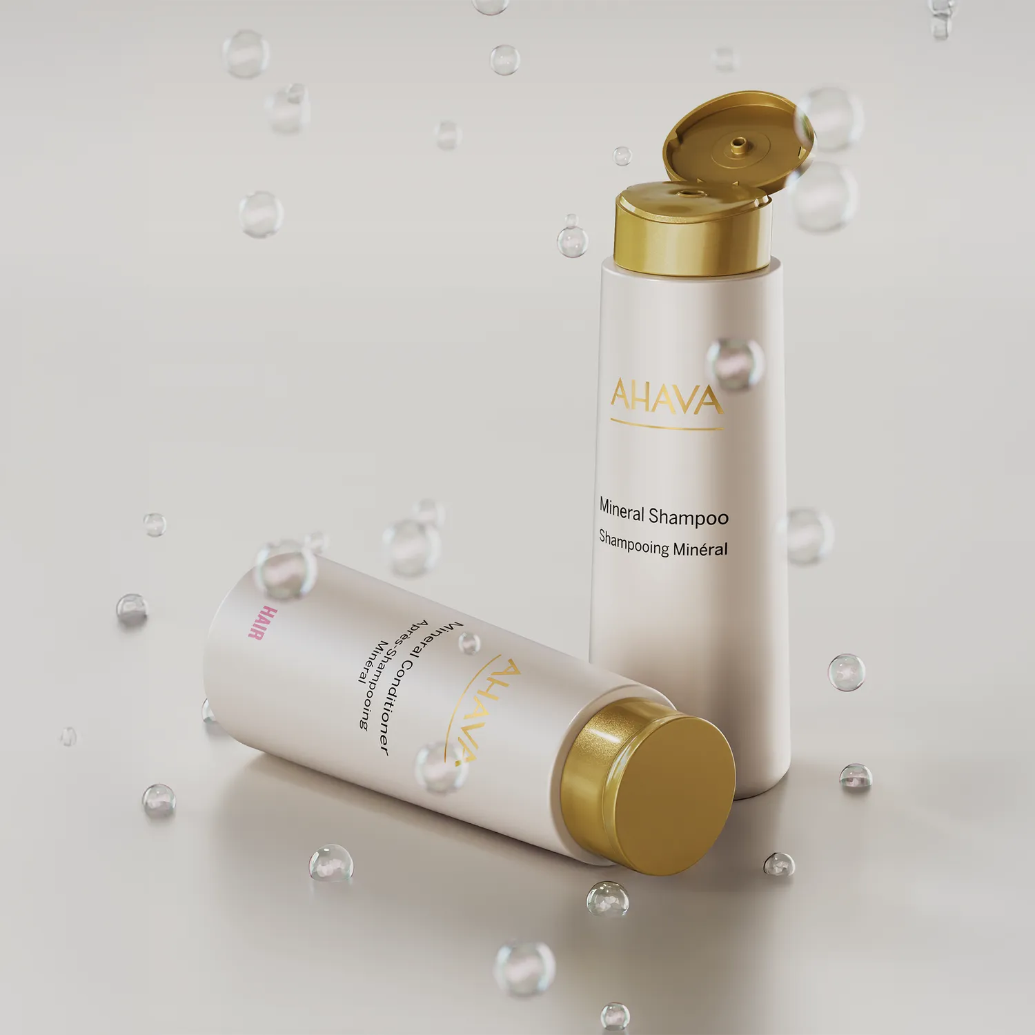 ahava Mineral Shampoo sjampo 400 ml for hodebunn