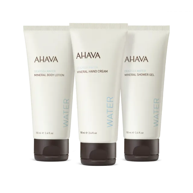 AHAVA Naturally Revitalizing Experience Set hudpleiesett