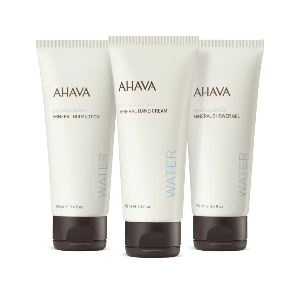 AHAVA Naturally Revitalizing Experience Set hudpleiesett