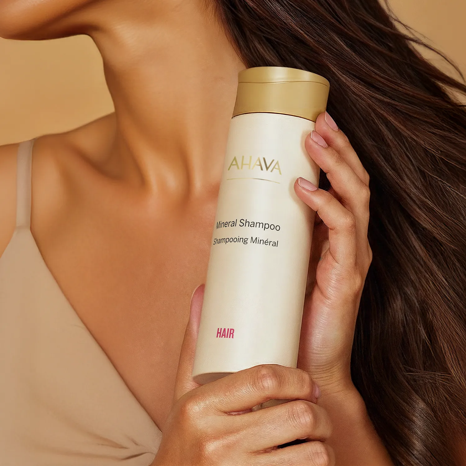 ahava Mineral Shampoo sjampo 400 ml for hodebunn