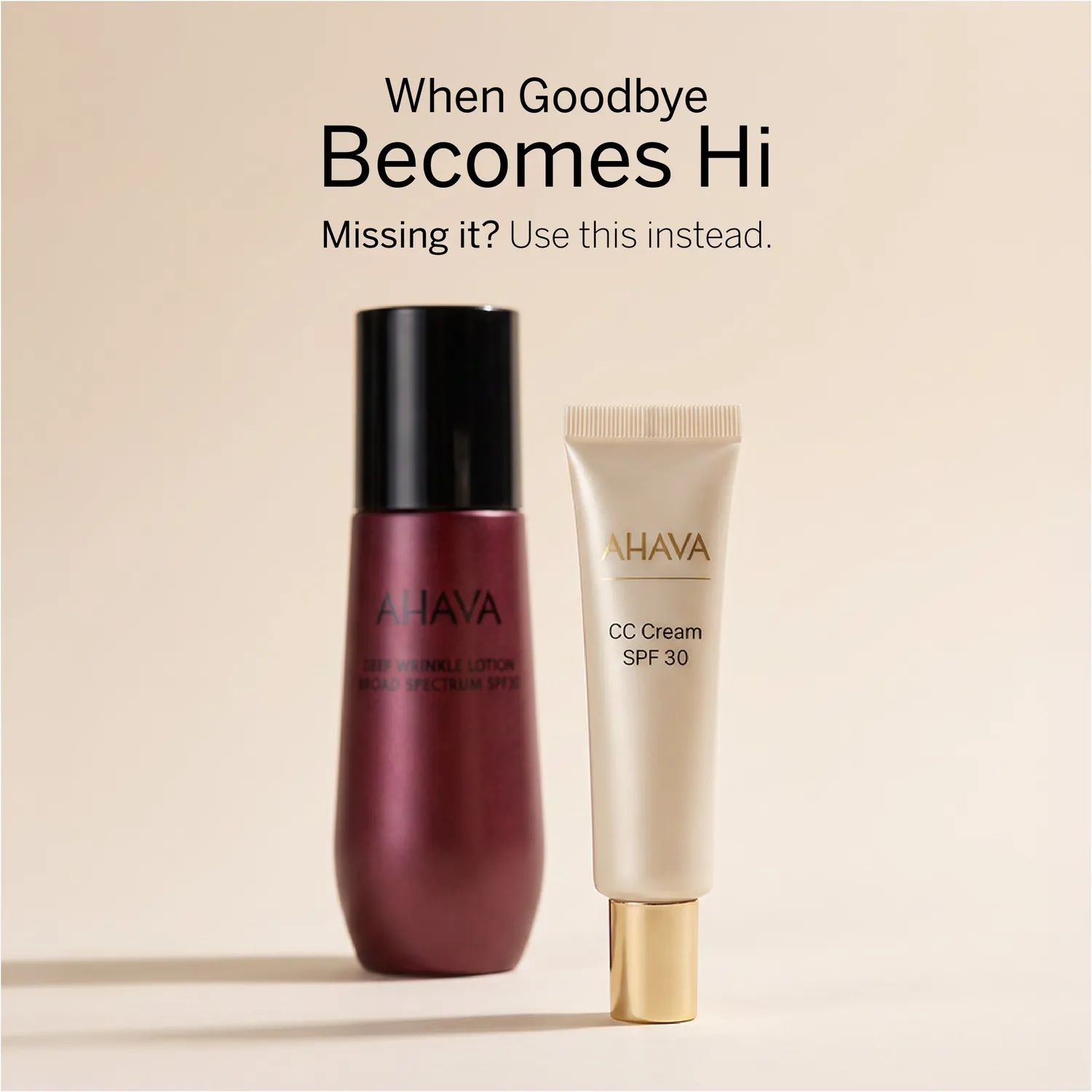 ahava Apple of Sodom Deep Wrinkle Lotion SPF30 dagkrem 50 ml