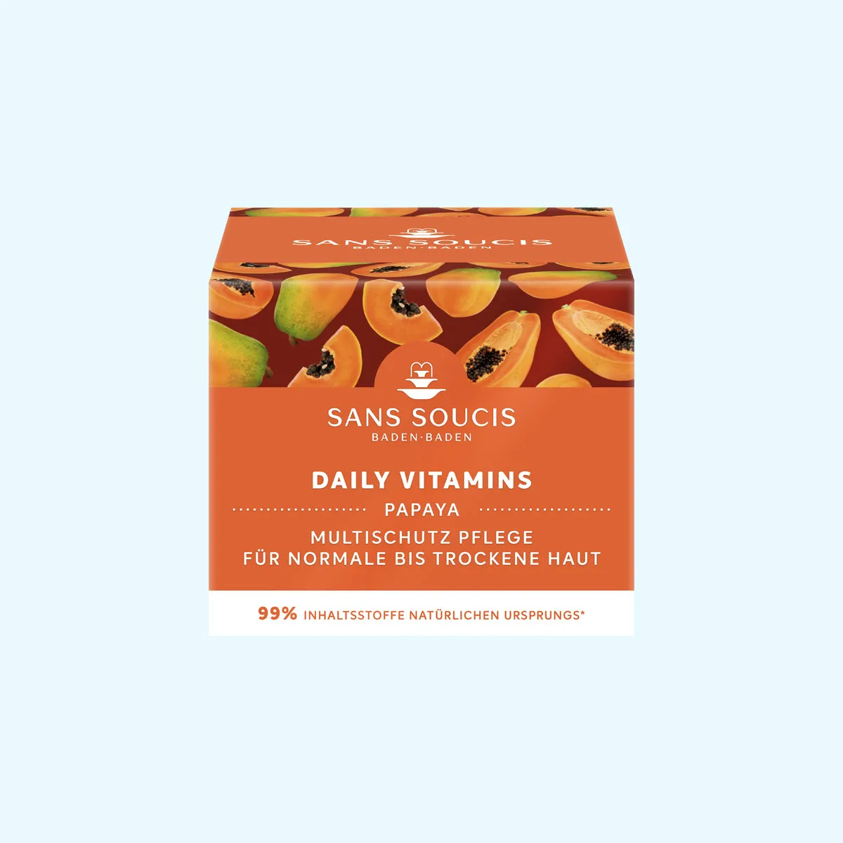 Sans Soucis Daily Vitamins Papaya Multischutz Pflege dagkrem 50 ml fukt