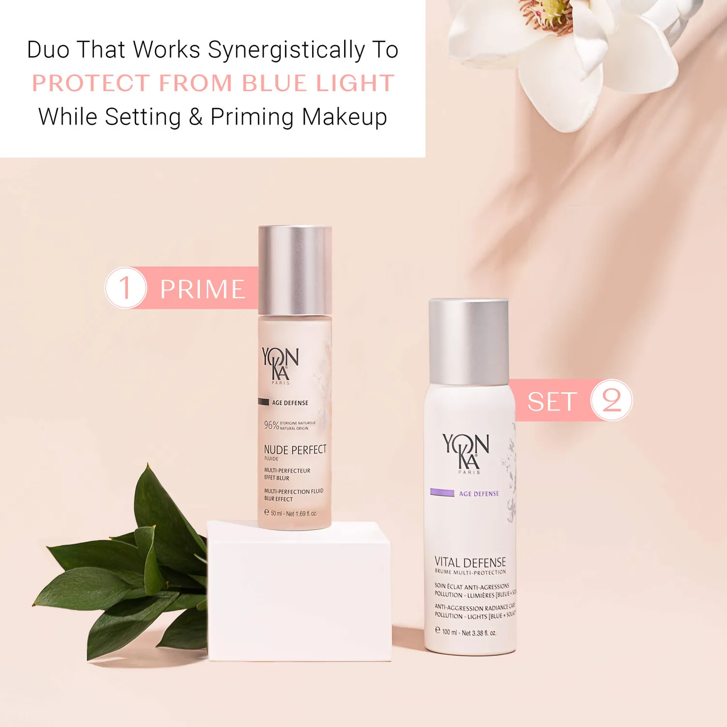 Yon-Ka Nude Perfect Fluide mattende ansiktsfluid med blur-effekt