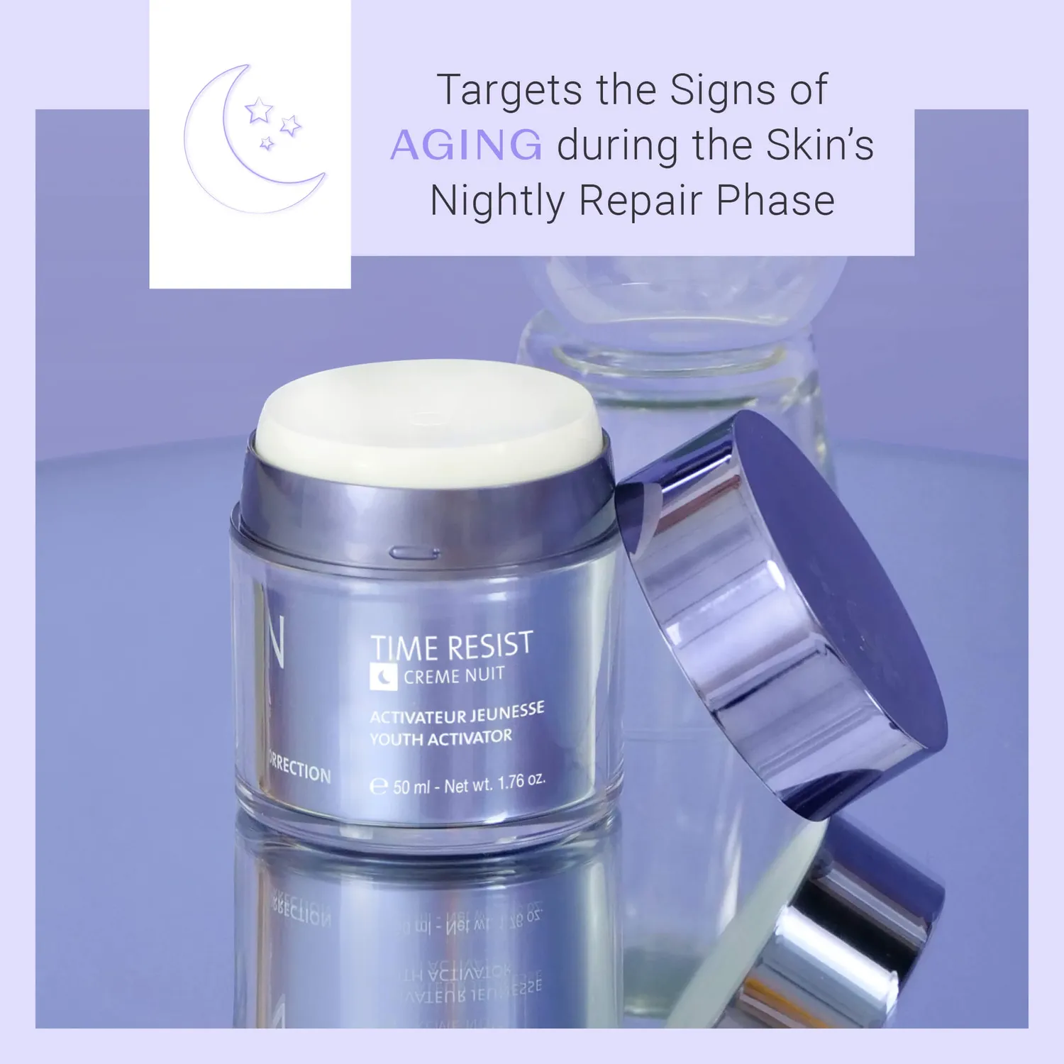 Yon-Ka Time Resist Nuit nattkrem – 90 % naturlig opprinnelse